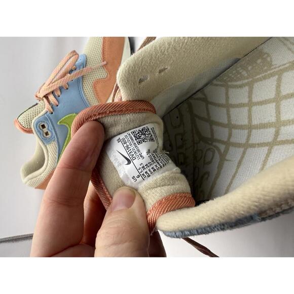 Nike Air Max 1 Retro Sneakers - Multi Color Men's 6 Light Madder - Picture 6 of 12